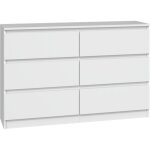 Commode malwa m6 / 120, blanc