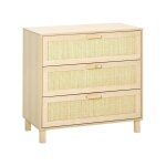 Commode rotin camille bois clair Commode rotin camille bois clair