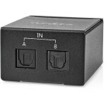 Commutateur audio numerique deux voies entree de connexion alimentation dc 2x toslink sortie de connexion ...