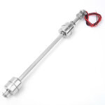 Commutateur de capteur de contr�leur de niveau d'eau de commutateur de flotteur de double boule d'acier ...