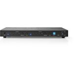 Nedis - commutateur matriciel hdmi 4x 2 ports ports 4x hdmi entree 2x 35 mm 2x hdmi sortie 2x toslink ... Nedis - commutateur matriciel hdmi 4x 2 ports ports 4x hdmi entree 2x 35 mm 2x hdmi sortie 2x toslink ...