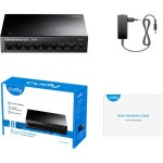 Commutateur r�seau cudy gs108 gigabit ethernet (10 / 100 / 1000) noir