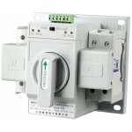 Commutateur de transfert commutateur de transfert automatique - 1 pc 220v 63a 2p mini disjoncteur de ...