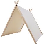 Sunny - como - tente tipi couleur cr�me, chambre bebe a partir de 2 ans 100 % coton naturel en bois fsc ...