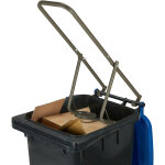 Compacteur dchets, pour poubelle, craseur ordure, non recyclable, 41x35x95cm, plastique, manuel, acier, ...