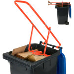 Compacteur dchets, pour poubelle, craseur ordure, non recyclable, 41x35x95cm, plastique, manuel, acier, ...