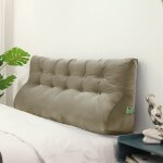 Vercart - compens coussin de lecture triangulaire de repos au lit dossier tte de lit soutien dorsal ...