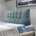 Vercart - compens coussin de lecture triangulaire de repos au lit dossier tte de lit soutien dorsal ...