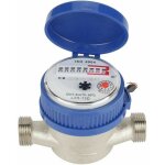 Compteur d'eau 15 mm 1 / 2' intelligent de type rotor m�canique domestique pour eau froide pointeur affichage ...