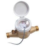 Compteur d'eau domestique mnrs pour eau froide qn 10 1 1 / 2  300 mm, y compris �talonnage