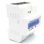Compteur d'�nergie triphas� � 4 fils 220 / 380 v 5 - 80 a consommation d'�nergie kwh compteur installation ...