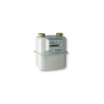 Compteur gaz domestique gallus 2000 g4, 6 m / h, dn20, basse pression cee