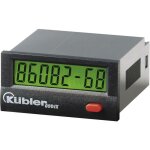 Kubler - compteur horaire �lectronique lcd 99999h59m / 99999. 99 h dimensions 45 x 22 mm k�bler automation ...