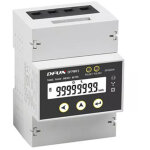 Compteur intelligent dfun compteur triphas� � deux voies 3230v / 400v rs485 pour un comptage pr�cis et ...
