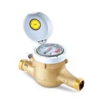 Zenner - compteur  jets multiples laiton 40 mm, filetage 2'', compteur d'eau froide et  boire