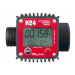 Compteur numrique  turbine pour fluides 1  7 - 120 l / mn