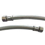 Comptoir de picardie - flexible inox  visser 50cm f 1 - f 1