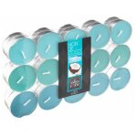 Comptoirdelabougie - lot de 30 bougies chauffe - plat parfum�es 3, 7cm coco