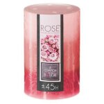 Comptoirdelabougie - bougie parfum�e ronde 'trio' 310g rose