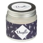Comptoirdelabougie - bougie parfume en verre 'bocal' 65g vanille