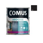 Comus - ardoise noir 0. 75l - peinture pour la cration de tableaux ardoise
