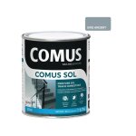 Comus - sol gris argent 0. 75l peinture pour sols intrieurs et extrieurs. trafic domestique