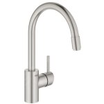 Concetto mitigeur monocommande �vier, zero supersteel (32663dc3) - grohe