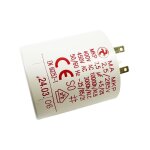 Condensateur 2, 5f - 30x33mm - pour moteur de volet roulant cosses 2. 8 mm - somfy 5113665a