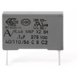 Condensateur antiparasite kemet, 100nf, 275v
