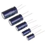 Condensateur chimique radial 1�f / 100v