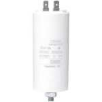 Condensateur de d�marrage cbb60 450v 35�f - pour lave - linge, machine � laver (avec �crou)