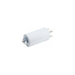 Condensateur de moteur 3uf 450vac 34x70mm faston + m8 3mf450v / faston