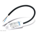 Condensateur moteur comar, 1, 5 �f, 450v, c�ble de raccordement