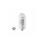 Condensateur permanent pour moteur monophas�, circuits de commutation 30uf 450vac, avec cosses