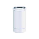 Isotip joncoux - conduit concentrique ventouse element 250mm diam int 60 / diam ext 100