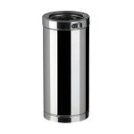 Poujoulat - conduit cheminee isole therminox zi long 450mm diam 130 Poujoulat - conduit cheminee isole therminox zi long 450mm diam 130
