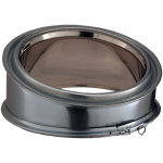 Coude 45� int�rieur inox / galva poujoulat dn 230