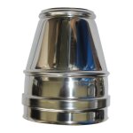 Cne de finition double paroi isole -  int / ext: 80 - 130