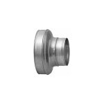 Econoname ? r�duction conique concentrique acier galvanis� d125 / 100 ? raccord vmc pour conduits a�rauliques ...