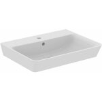 Ideal standard - connect air - lavabo cube , 60x46x16 cm, avec un trou pour mitigeur, blanc e029801