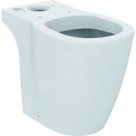 Ideal standard - cuvette surleve en porcelaine sortie horizontale blanc - connect freedom