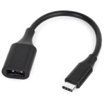 Connecteur adaptateur convertisseur usb - c type - c m�le vers usb femelle
