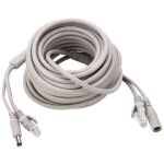 Connecteur d'alimentation rj45 dc 15m c�ble de vid�osurveillance ethernet rj45 dc pour cam�ras ip syst�me ...