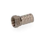 5 connecteur ''f'' mâle antenne parabolique métallique edm rétractable 5 connecteur ''f'' mâle antenne parabolique métallique edm rétractable