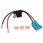 Connecteur de faisceau c�bles 12 awg compatible batterie pour v�hicule d'�quitation peg perego
