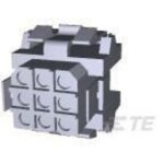 Te connectivity - botier pour contacts mles srie metrimate 207439 - 1 nbr total de ples 9 pas: 5 ...