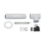 Vaillant - connexion de base pr�vu 80 / 125 mm 303250 concentrique � un conduit � 80 pp dans l&39arbre ...