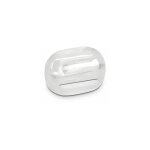 Connexion pour chainette  boule recoupe 4mm - lot de 4 - transparente