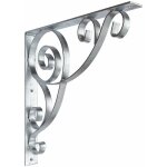 Dandibo - console 50x50 cm paumelles fer forg 96420 mtal galvanis  chaud connecteur d'angle console ...