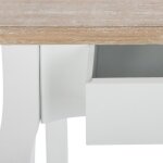 Console déco 2 tiroirs chrysta atmosphera - blanc Console déco 2 tiroirs chrysta atmosphera - blanc